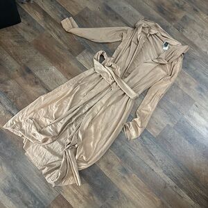 Elegant Tan Trench Coat